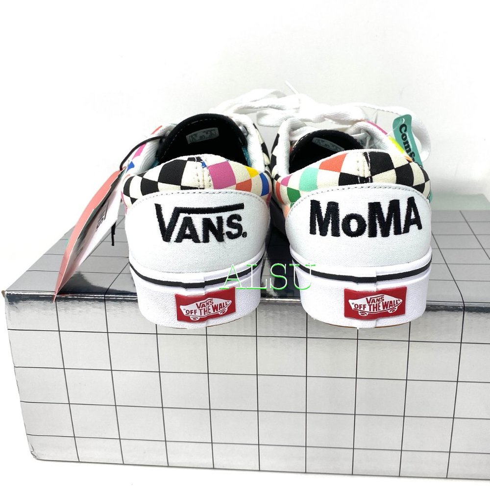💖MEGA SALE💖VANS ComfyCush Era MoMA Canvas Sneakers Casual Women’s VN0A3WM91PJ - Picture 5 of 12
